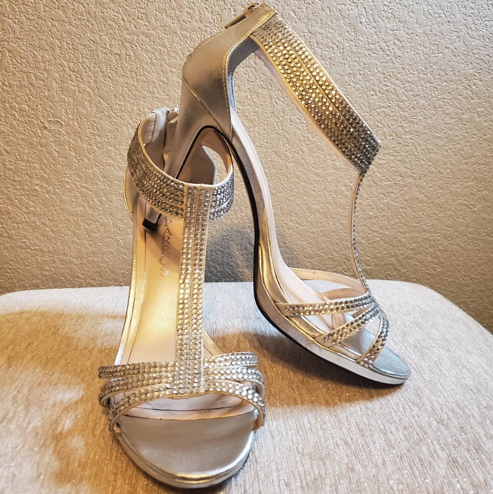 Caparros Rhinestone Heels